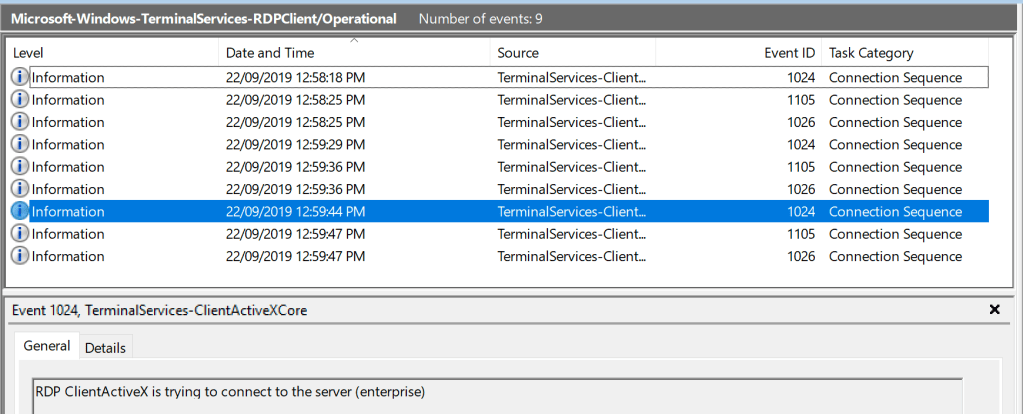 Event ID 1024 | Salt Forensics